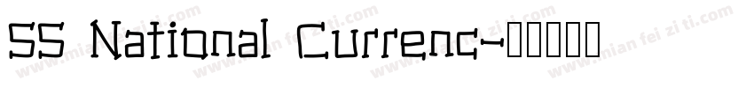 SS National Currenc字体转换